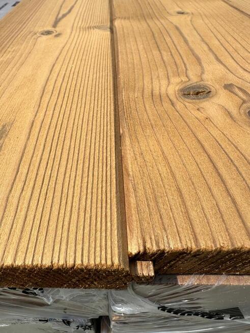 Deska drewniana thermo świerk szczotkowana RUSTIC 20x140 C3