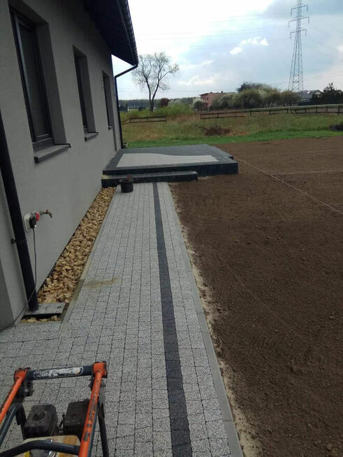 USŁUGI BRUKARSKIE brukowanie kompleksowo płoty ogrodzenia