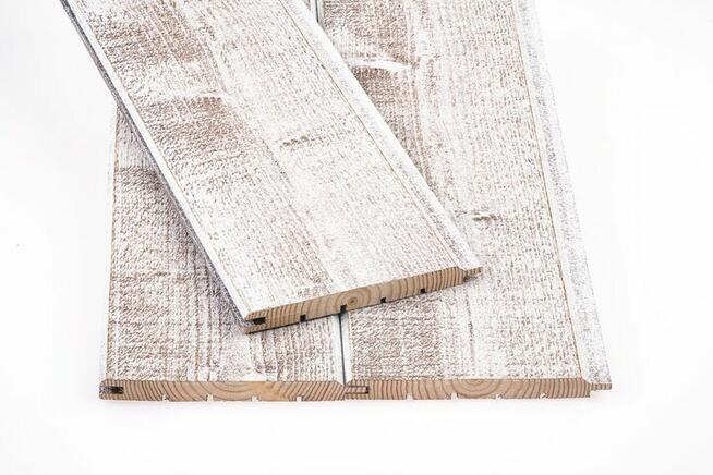 DESKA BOAZERIA PANELOWA DO WNĘTRZ RUSTIK ŚWIERK 12X120X2400