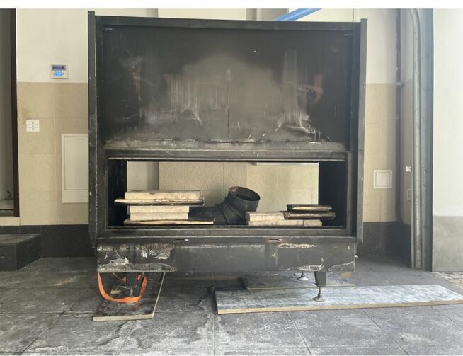 Wkład kominkowy obustronny