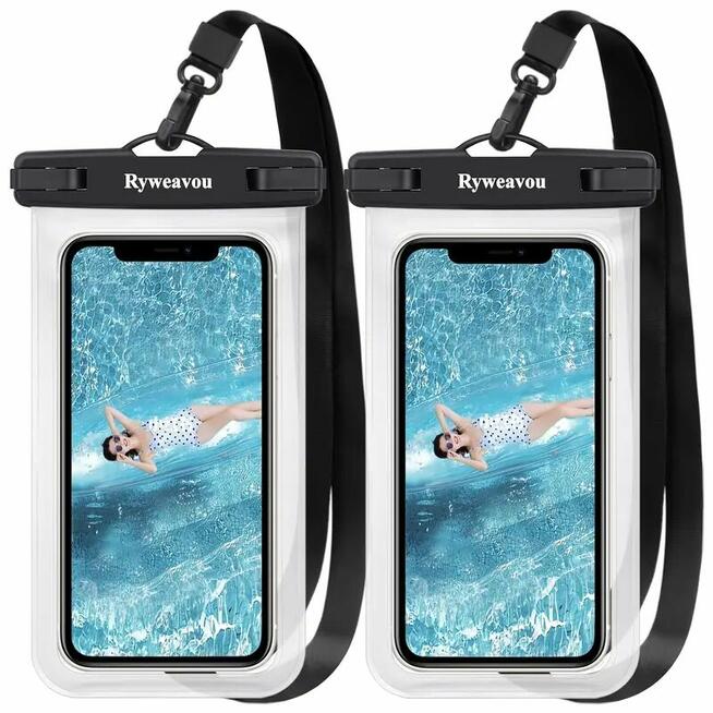 Ryweavou 2-pak wodoodpornych etui na telefon!