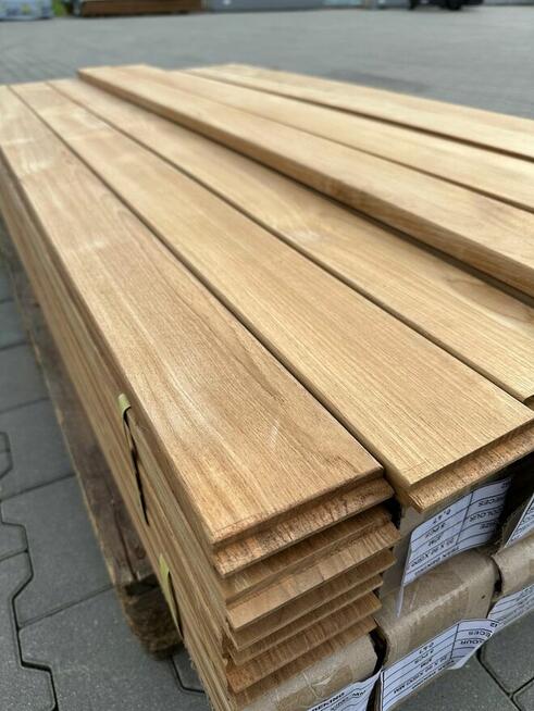 DESKA TARASOWA EGZOTYCZNA TEAK TIK DREWNO TEKOWE 20x90x1500