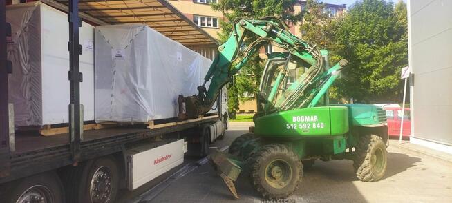 Usługi koparką Mecalac 12, transport wywrotką do 3,5t