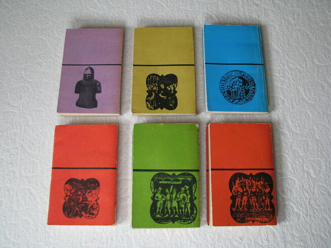 Królowie przeklęci, Maurice Druon, 6 tomów