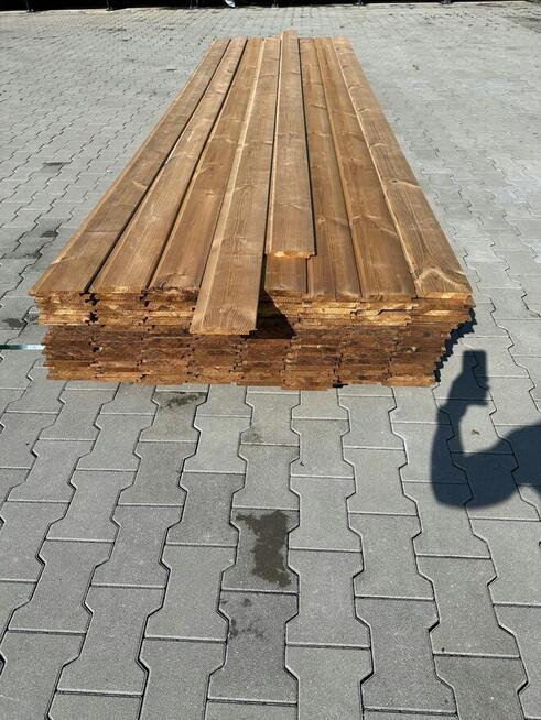 Deska elewacyjna drewniana thermo sosna ZETKA 18x143mm