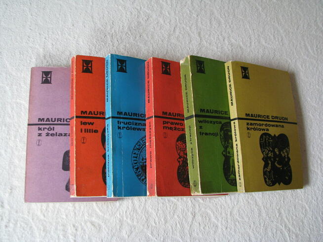 Królowie przeklęci, Maurice Druon, 6 tomów