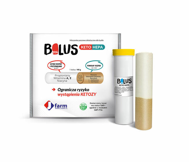JFARM BOLUS KETO-HEPA 160g na ketoze