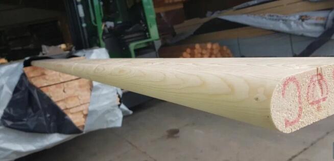 DESKA DESKI ŚWIERKOWA DO BUDOWY BECZEK BECZKI SAUNOWEJ 44X12