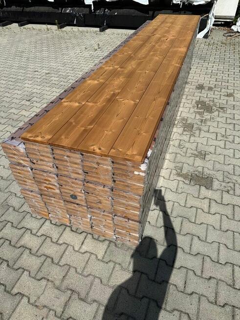Deska drewniana thermo świerk szczotkowana RUSTIC 20x185 C15