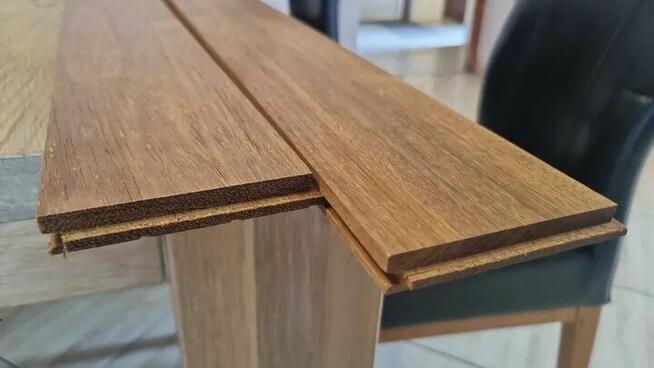 Deska podłoga z drewna egzotycznego drewniana merbau 15x90