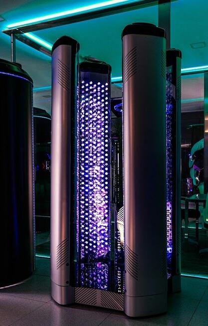 Solarium stojące nowe Indjo Smart 100% LED G2 OPEN SUN