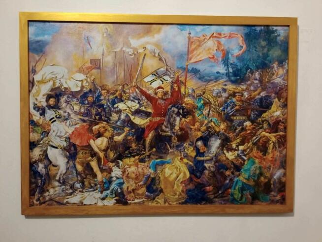 Obraz na płótnie -Bitwa pod Grunwaldem, Matejko, 50x70cm