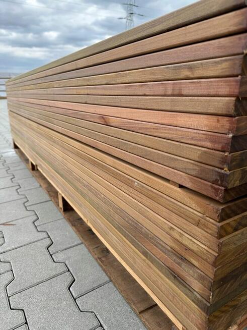 DESKA TARASOWA EGZOTYCZNA GŁADKA IPE Fas KD 21X145