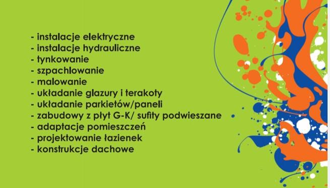 REMONTY I WYKOŃCZENIA WNĘTRZ