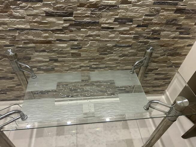 Sprzedam stół szklany +4 krzesła