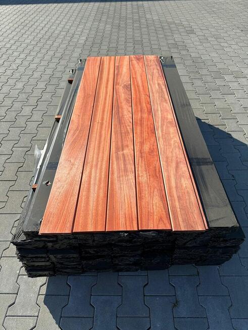 Deska elewacyjna padouk KL.FAS KD 15x145 Profil faza