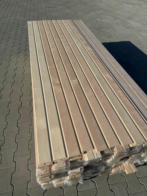 Boazeria Podbitka Deska Sauny sauna HEMLOCK JODŁA 12,5X94 A