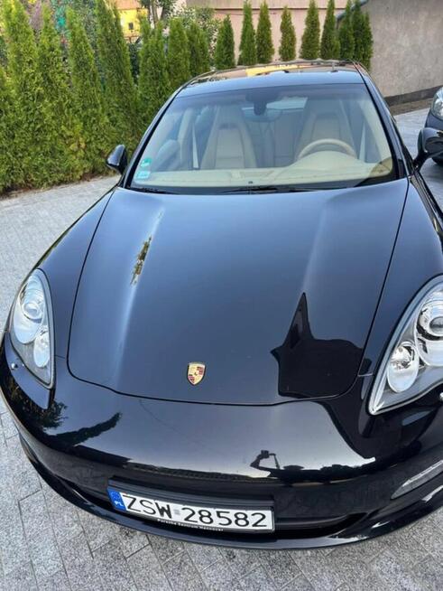Porsche Panamera DIESEL czarna mały niski przebieg 2012