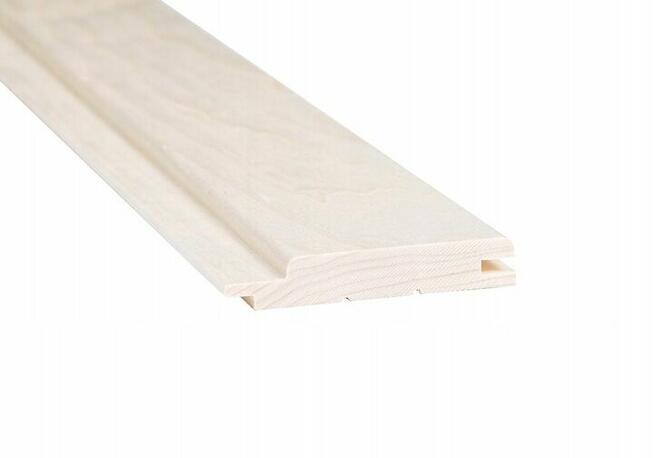 BOAZERIA DREWNO DESKA SAUNY FIŃSKIEJ Osika biała 15x90mm