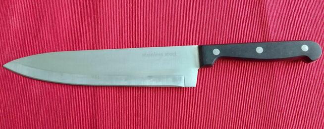 Nóż Szefa kuchni Stainless Steel Ostrze 20cm Stal nierdzewna