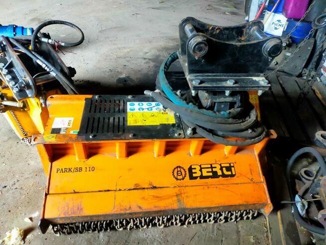 Mulczer do utylizacji krzaków