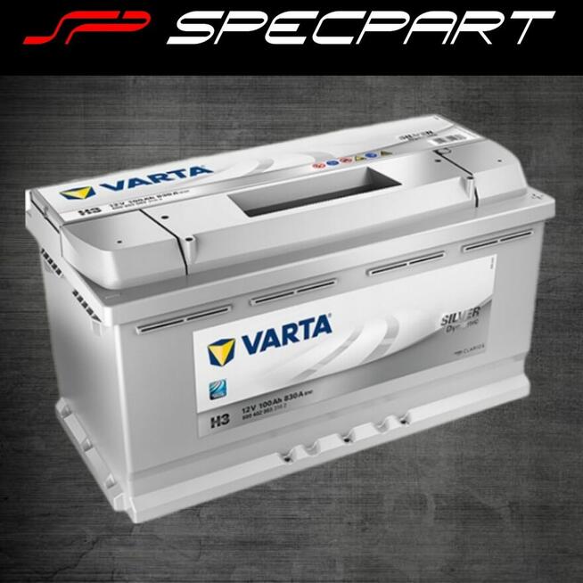 Akumulator 100Ah 830A VARTA Silver H3| Piekary, Wyszyńskiego