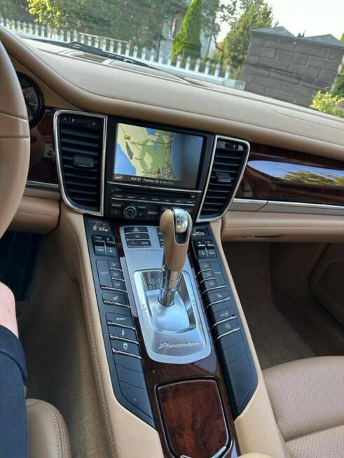 Porsche Panamera DIESEL czarna mały niski przebieg 2012