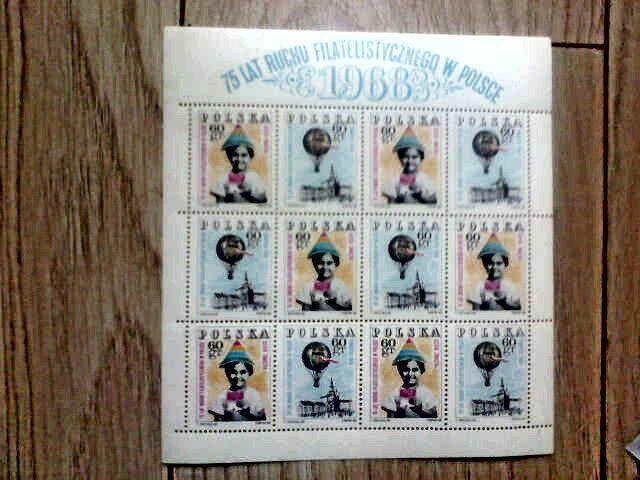 Znaczki Z PRL duży zestaw