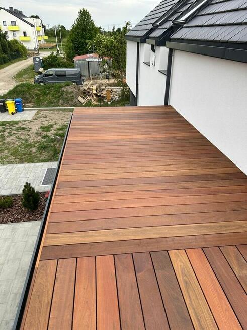 DESKA TARASOWA EGZOTYCZNA GŁADKA IPE Fas KD 21X145