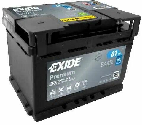 Akumulator Exide Premium 61Ah 600A
