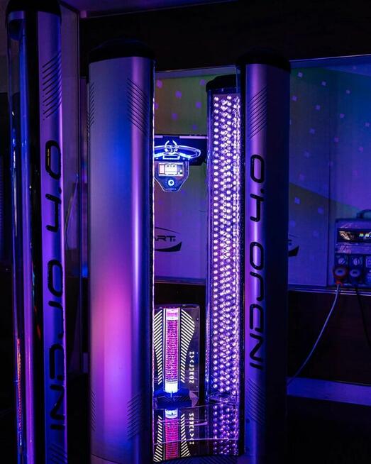 Solarium stojące nowe Indjo Smart 100% LED G2 OPEN SUN