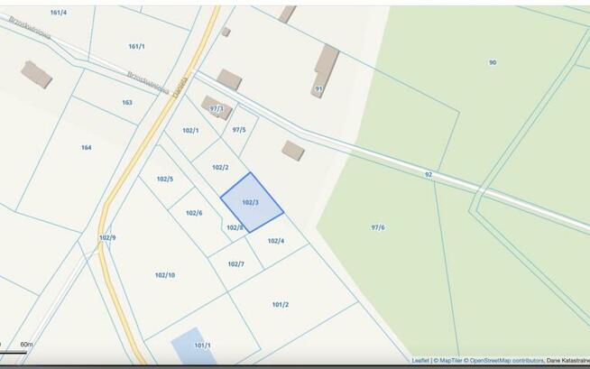 Działka rolna Dołuje gm. Dobra (Szczecińska), Daniela