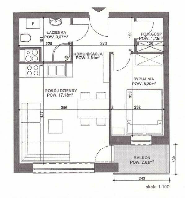 Mieszkanie Dziwnówek gm. Dziwnów, 1 Maja