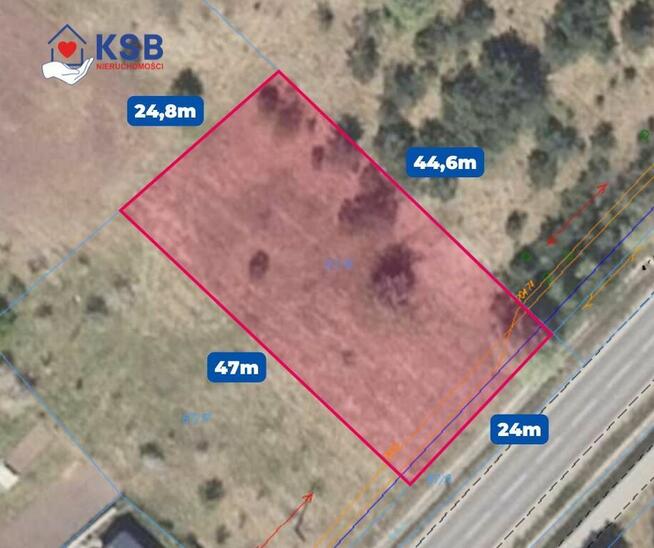 Ustawna działka - Sudół 1124m2