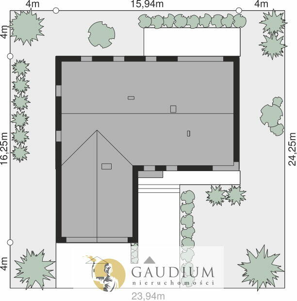 Nowy dom wolnostojący w Czaplach