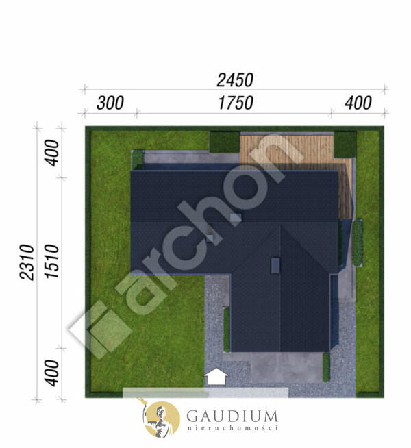Nowy dom wolnostojący w Czaplach
