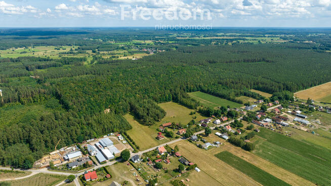 Działka pod budowę 2953 m² w m. Ciemna Dąbrowa .