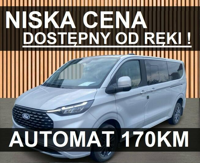 Ford Tourneo Custom L2 Titanium 170KM Fotel AGR Duża Konsola Niska Cena Od ręki 3079 zł