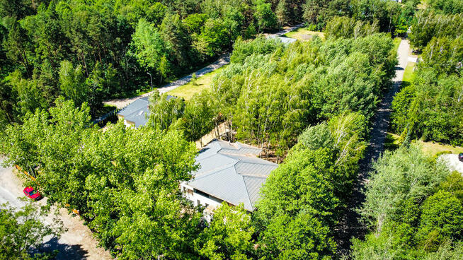 Duża działka z domem w budowie, 35 min od W-wy