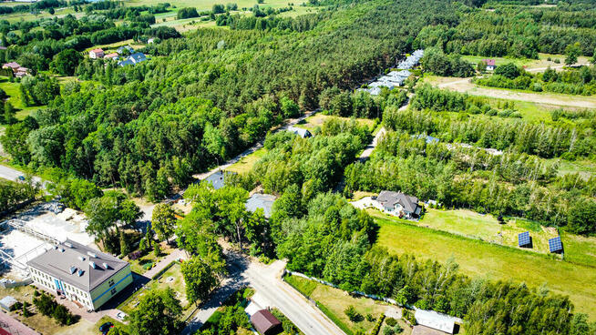 Duża działka z domem w budowie, 35 min od W-wy