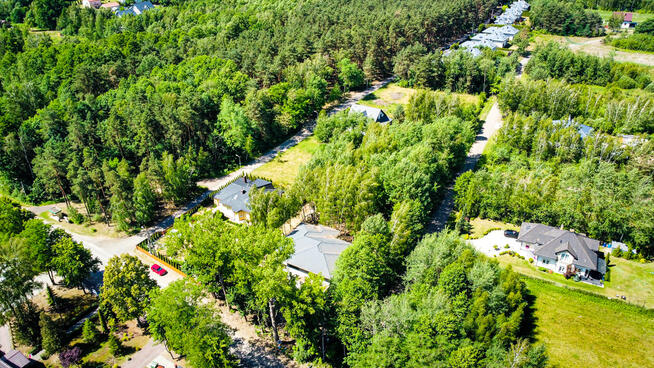 Duża działka z domem w budowie, 35 min od W-wy