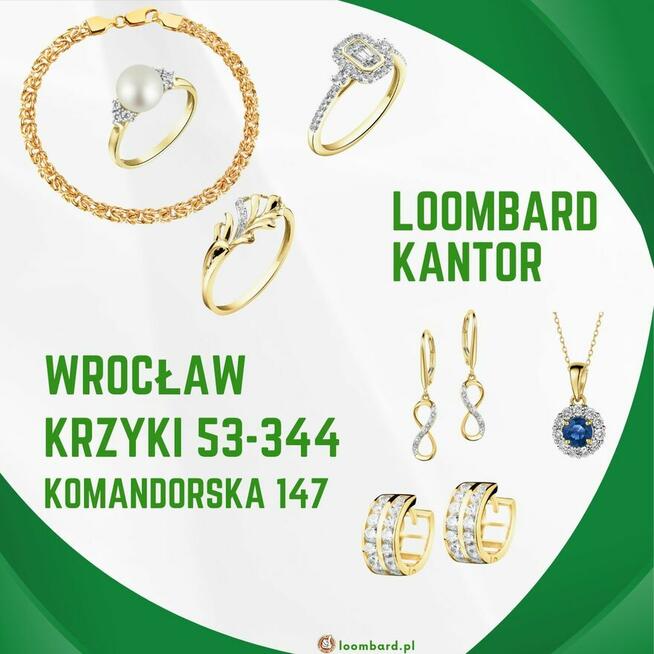 Skup / sprzedaż złotej biżuterii, Wrocław, Komandorska 147