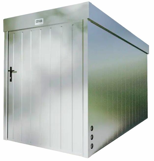 Garaż na motocykl – odporna na warunki atmosferyczne stalowa