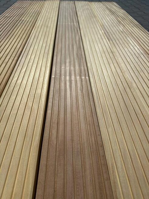 DESKA TARASOWA EGZOTYCZNA ryflowana GARAPA FAS KD 25X145