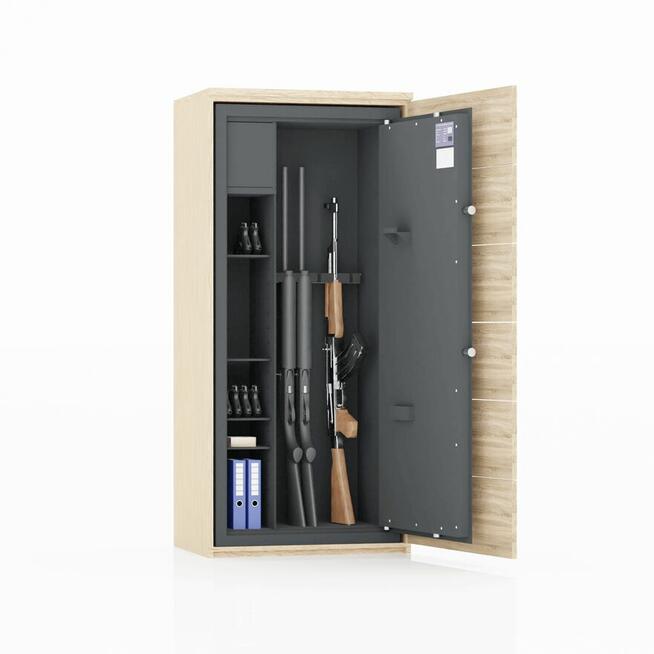 Szafa S1 na broń długą Arsenał 1253 zamek elektroniczny