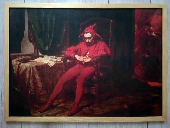 Obraz na płótnie - Stańczyk - Jan Matejko, 50x70cm