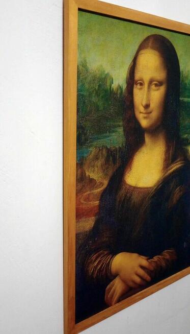 Obraz na płótnie - Mona Lisa, Leonardo da Vinci, 50x70cm