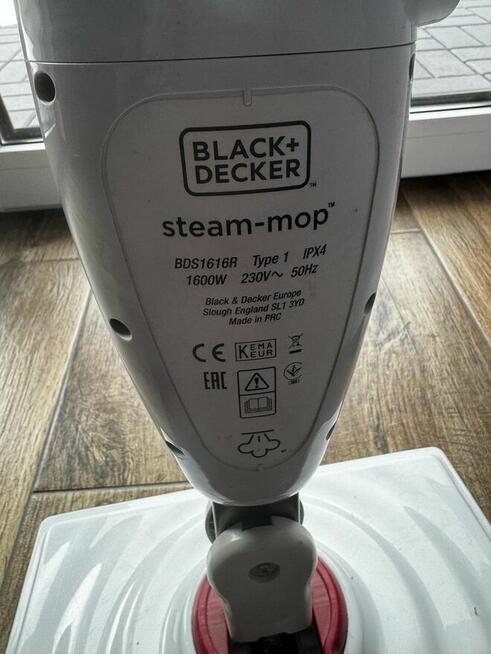 Mop parowy z dodatkowa nakladla do dywanow