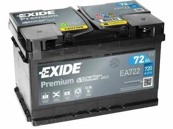 Akumulator Exide Premium 72Ah 720A