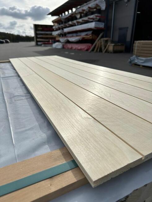 Boazeria Podbitka Deska Sauny sauna Osika Biała STS4 15x120